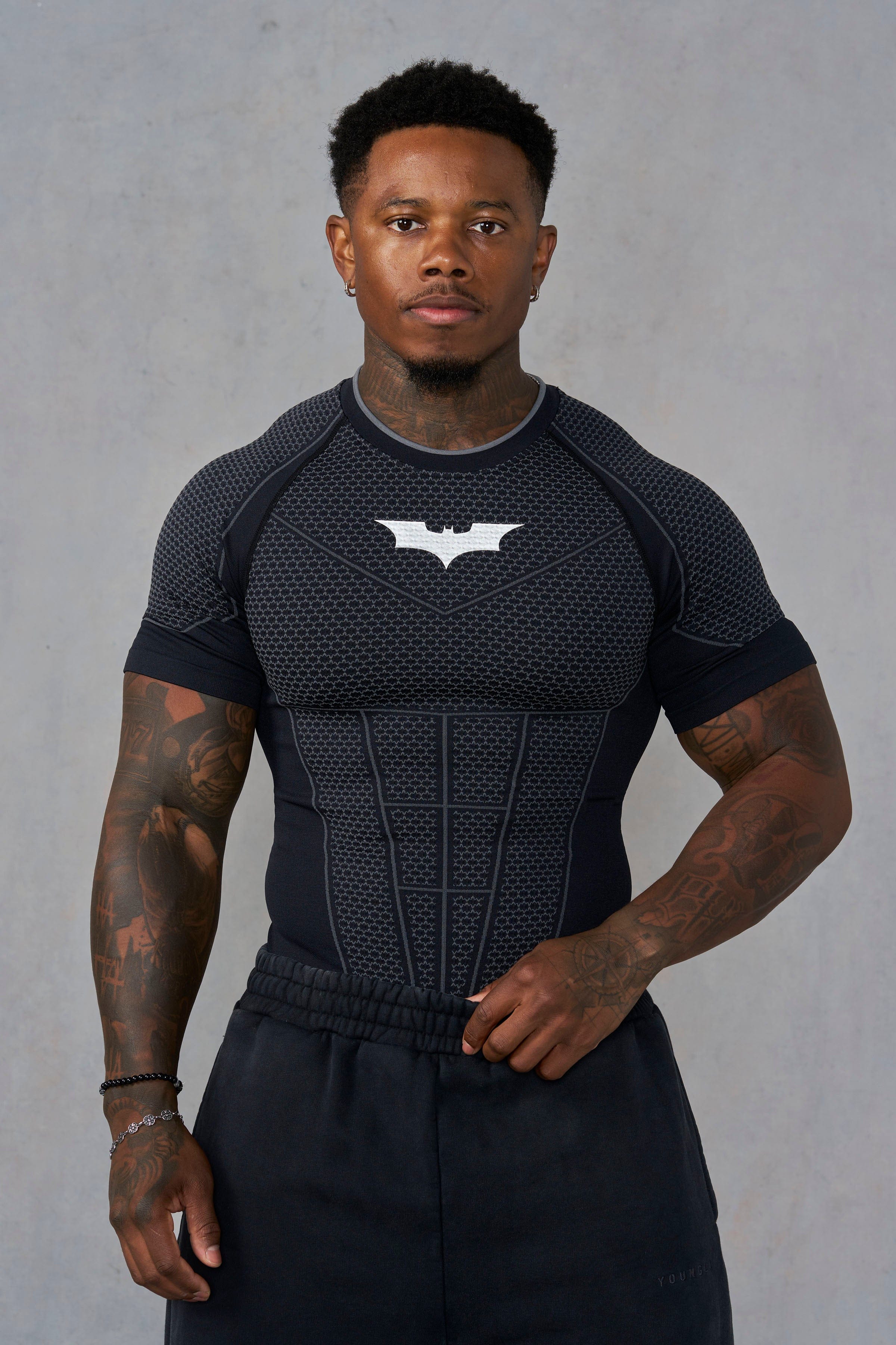 トップス  x Batman Compression Tee 4259 - Batman Compression Tees