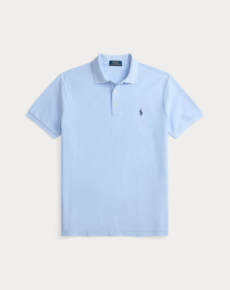 Custom Slim Fit Honeycomb-Mesh Polo