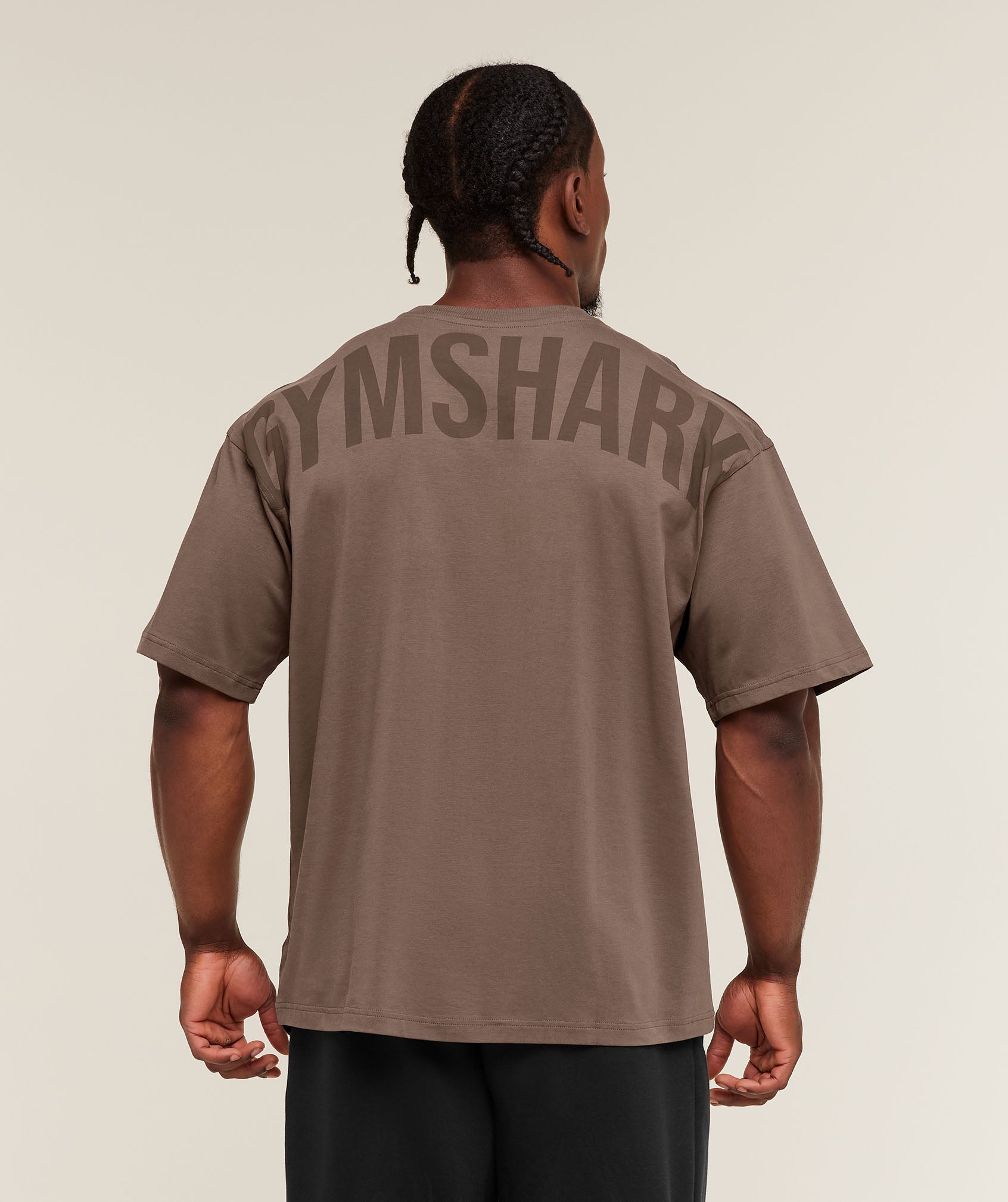Power T-Shirt - Soft Brown