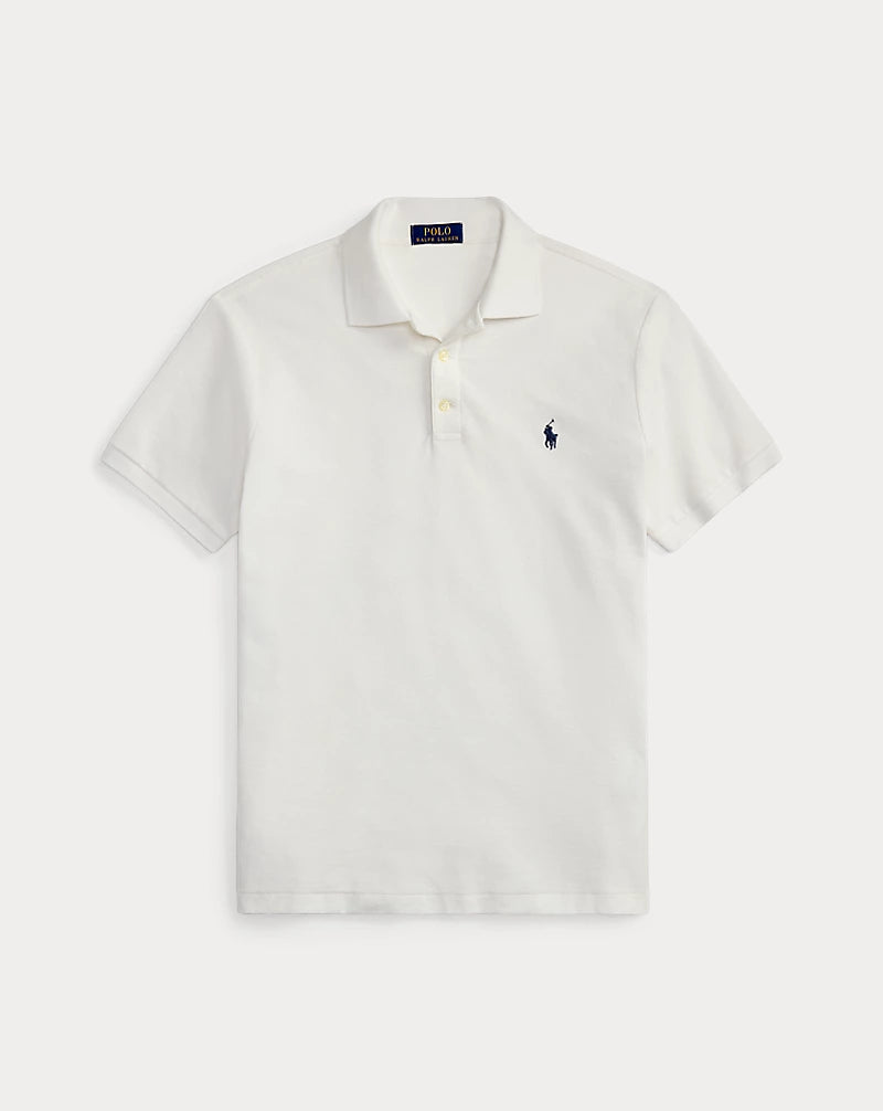 Custom Slim Fit Honeycomb-Mesh Polo