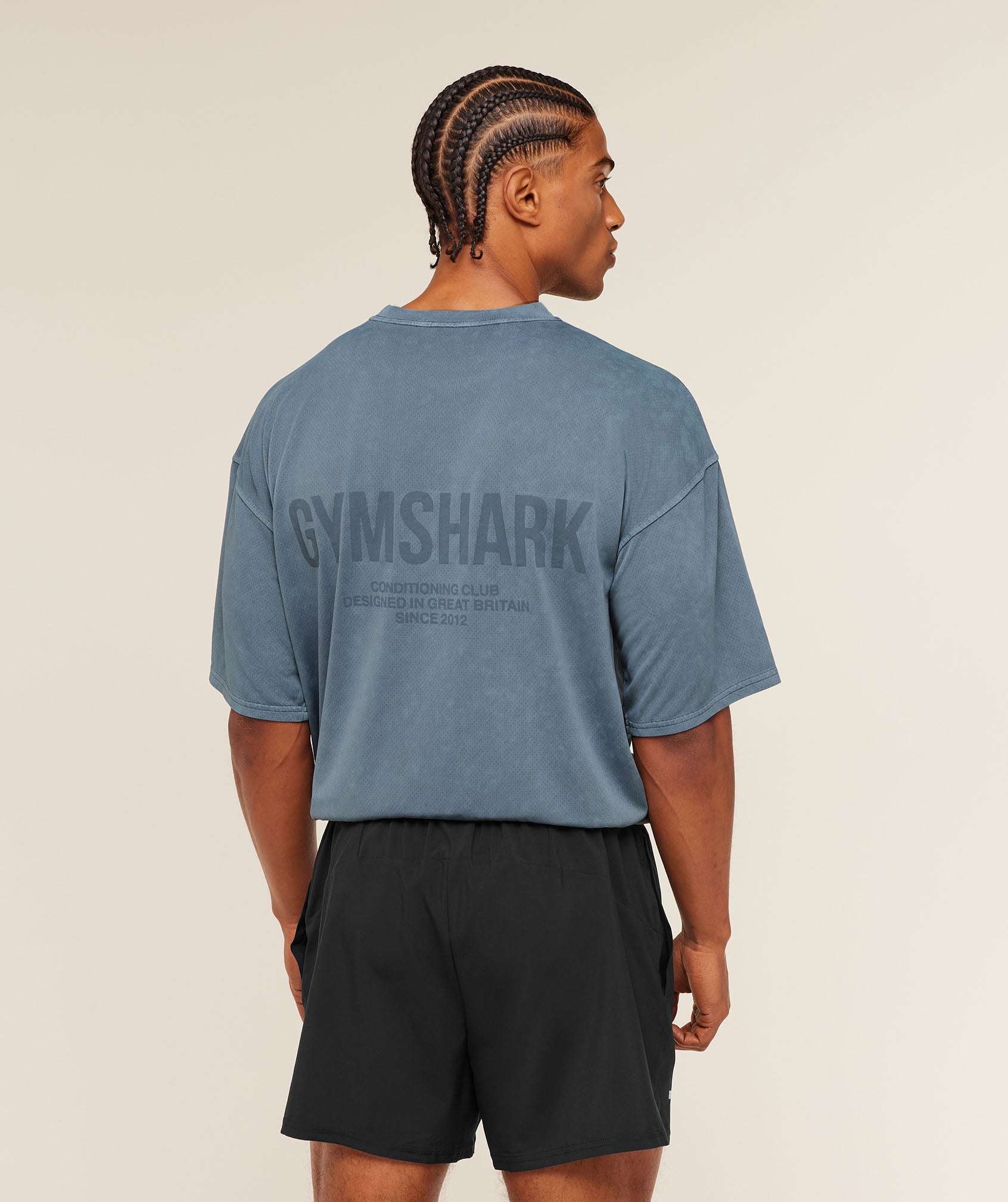 color:Iron Blue/Wash