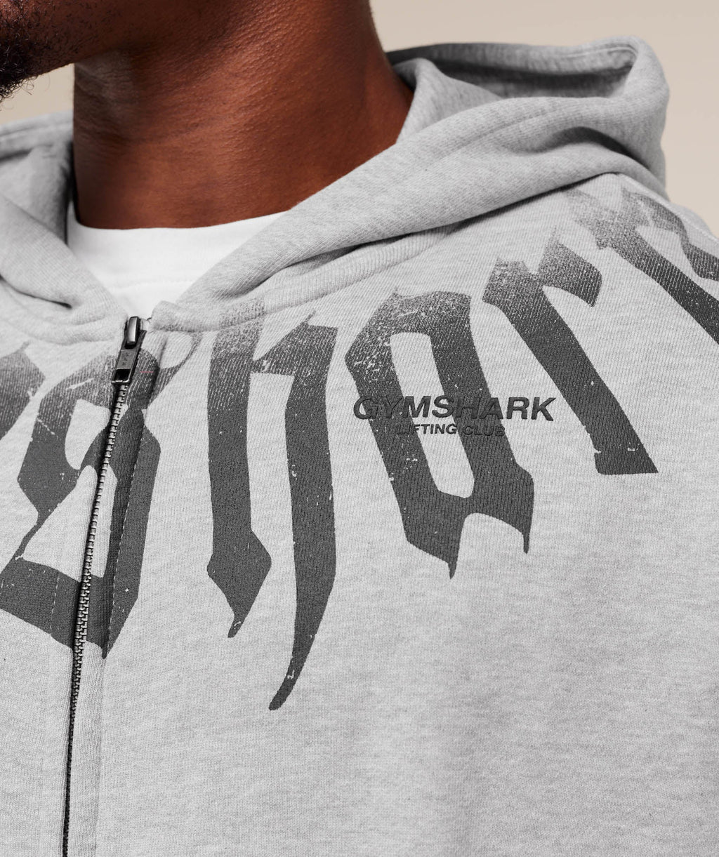 Fade Graphic Zip Up Hoodie