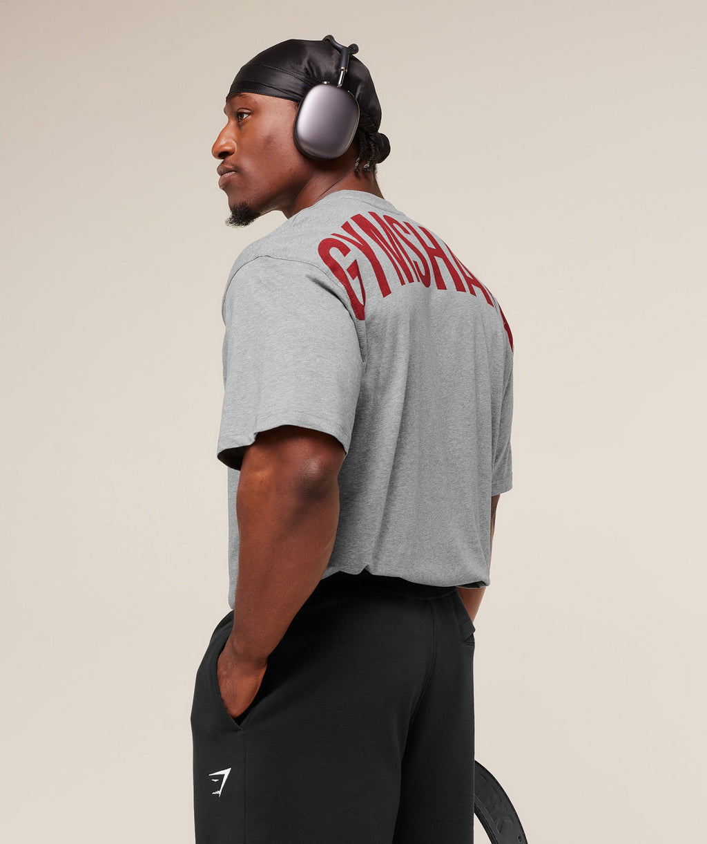 Charcoal Core Marl/Sets Red